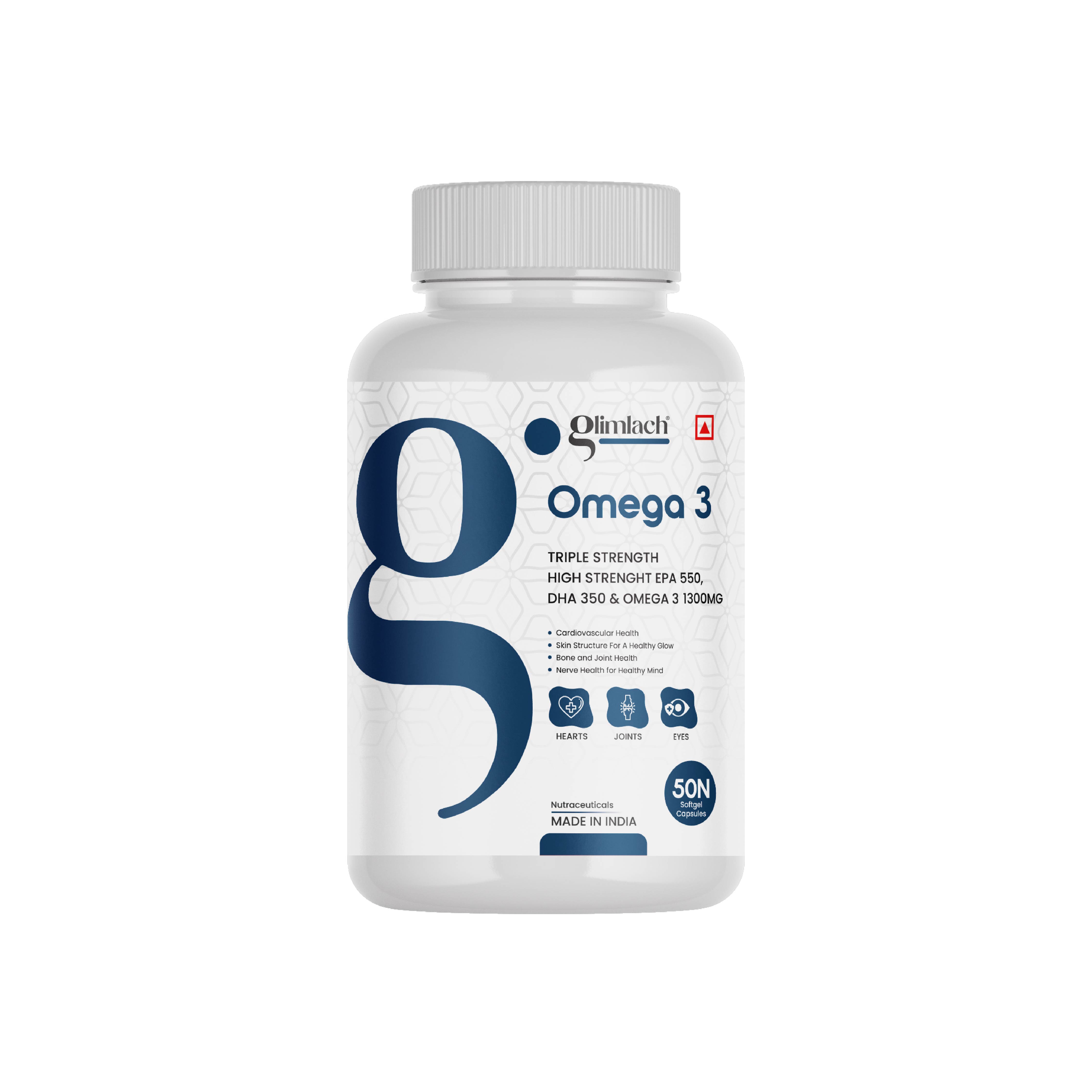 Glimlach Omega 3 — 60 Softgel Capsules